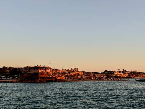 Cala Comte al atardecer, Ibiza